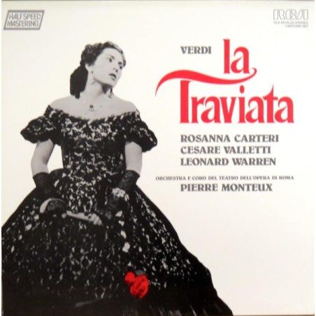 Verdi, La Traviata, Rosanna Carteri, Cesare Valletti, Leonard Warren, Orchestra e Coro del Teatro dell'Opera di Roma, Pierre Mon