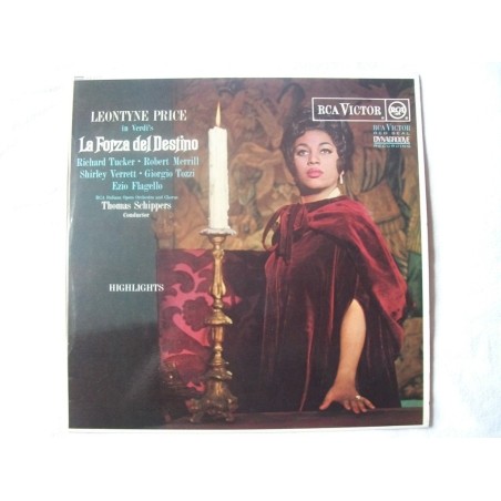 RB 6679 LEONTYNE PRICE Verdi La Forza Del Destino LP
