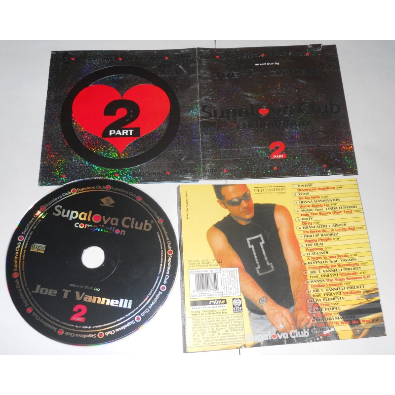 Supalova Club Compilation mixed live by Joe T Vannelli