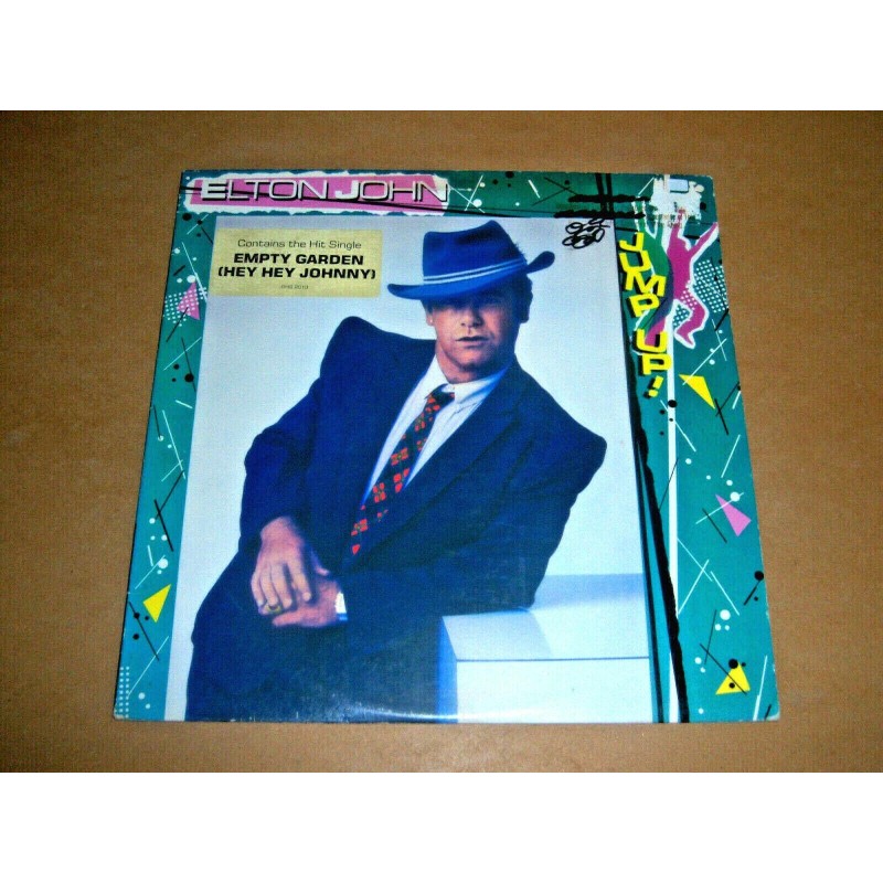 JUMP UP VINYL LP ELTON JOHN 1982