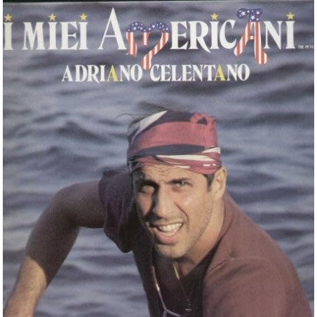 Adriano Celentano "I miei americani tre puntini" LP CLAN CLN 20445 Ita 84 +