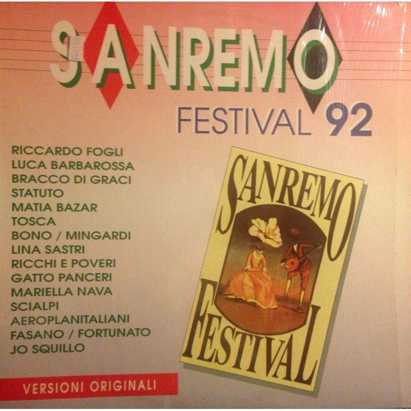 LP SANREMO FESTIVAL 92