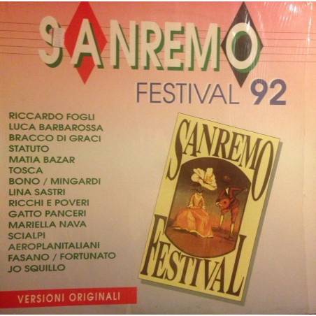 LP SANREMO FESTIVAL 92