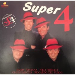 SUPERQUATTRO-VINILE PRIMA STAMPA-JIMMY FONTANA NICO FIDENCO GIANNI MECCIA RICCARDO DEL TURCO