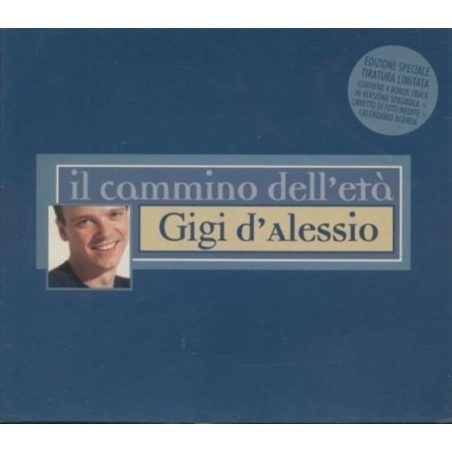 GIGI D'ALESSIO "Il cammino dell'età" CD Sig. Ed. Spec.