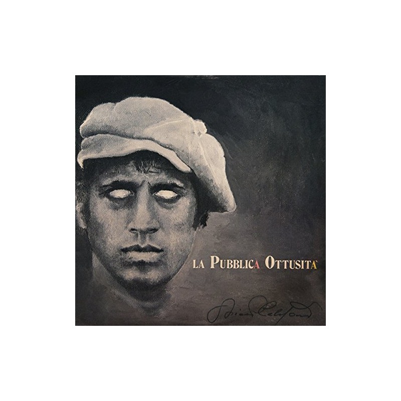 Adriano Celentano "La pubblica ottusità" LP CLAN CLN 20699 Italy 1987 +