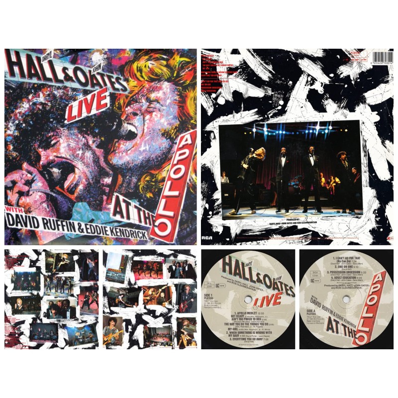 Daryl Hall&John Oates - Live At The Apollo With David Ruffin&Eddie Kendrick - RCA