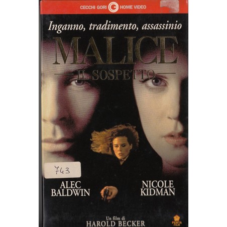Malice - Il sospetto (1993) VHS