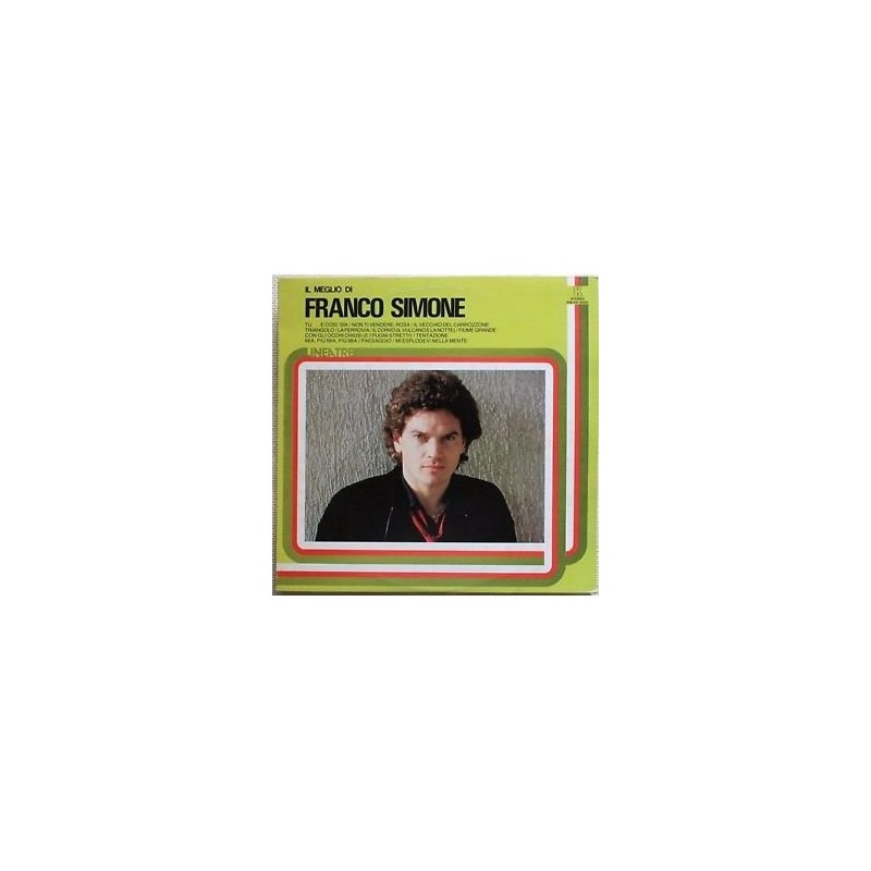 ZNLKR33331 LP Il Meglio Di Franco Simone VINYL