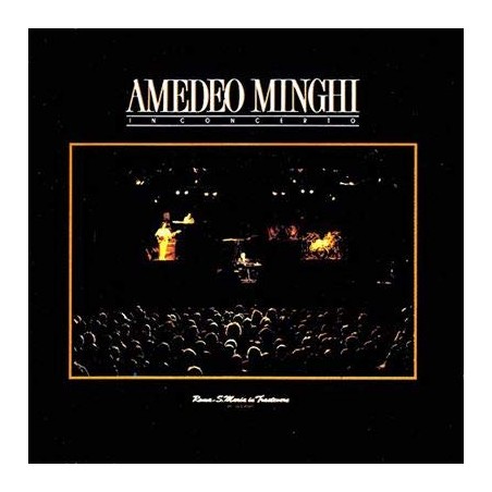 Amedeo Minghi in Concerto Roma 1990 (Viny LP) Primula Mia vita La breccia Le verdi cattedrali della memoria Due passi Quando l'e