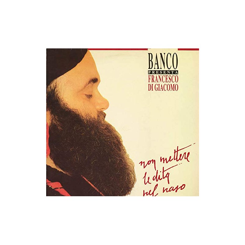 BANCO-NON METTERE LE DITA NEL NASO-VINILE PRIMA STAMPA