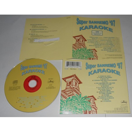 Super Sanremo 97 Karaoke - 18 basi musicali
