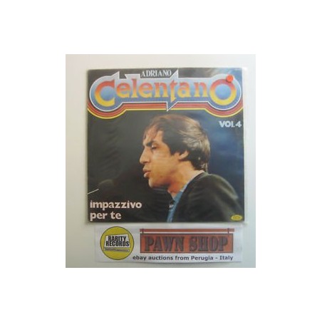 Adriano Celentano "Impazzivo per te" LP JOKER SM 3892 Italy 1981