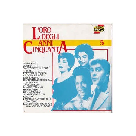 L'ORO DEGLI ANNI CINQUANTA COMPILATION