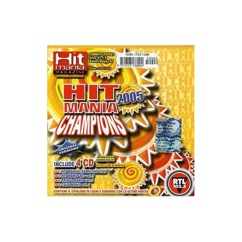 HIT MANIA DANCE 2005 -4CD