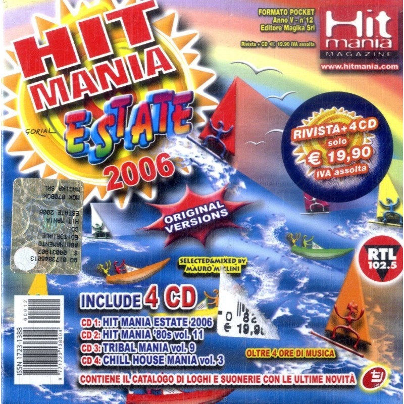 Hit Mania Estate 2006 (4cd)