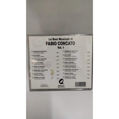 Fabio Concato Basi musicali volume 1