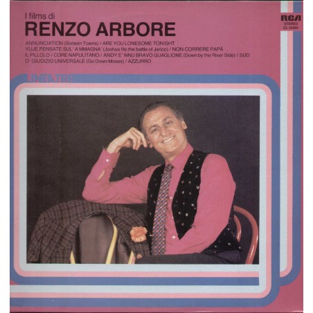 CL34388 LP I Films Di Renzo Arbore VINYL