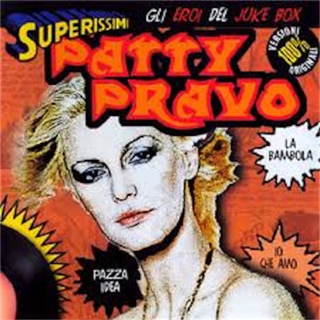 SUPERISSIMI PATTY PRAVO ORIGINALE 10 CANZONI