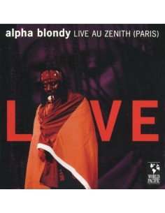 LIVE AU ZENITH (PARIS) CD ALPHA BLONDY