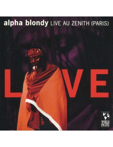 LIVE AU ZENITH (PARIS) CD ALPHA BLONDY