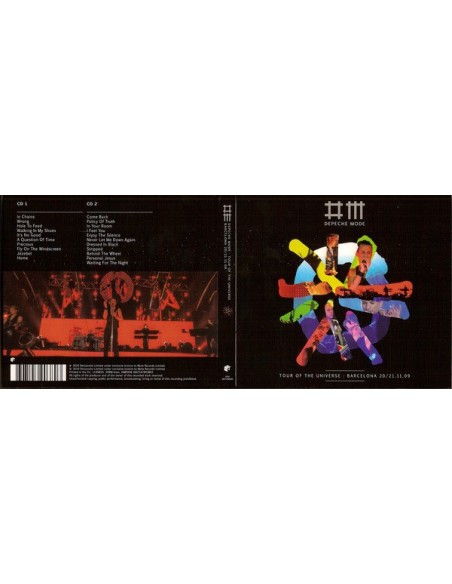 Tour Of The Universe: Barcelona 20/21:11:09