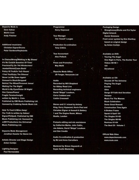 Tour Of The Universe: Barcelona 20/21:11:09