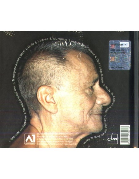 L'INFINITO CD ROBERTO VECCHIONI 08.11.2018 CD Vecchioni Roberto