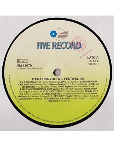 C'ERA UNA VOLTA IL FESTIVAL 90