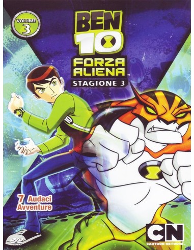 BEN 10 FORZA ALIENA STAGIONE 3-VOLUME 3- 7 AUDACI AVVENTURE