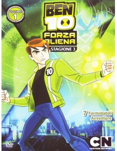 BEN 10 FORZA ALIENA STAGIONE 3-VOLUME 1-7 FORMIDABILI AVVENTURE