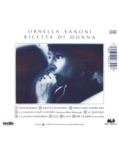 RICETTA DI DONNA CD ORNELLA VANONI