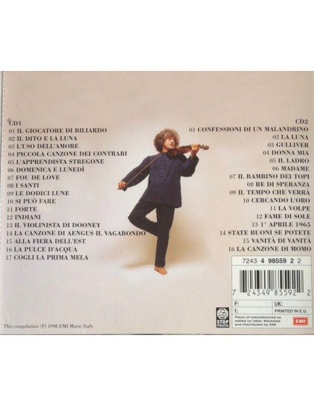 ANGELO BARNDUARDI STUDIO COLLECTION DOPPIO CD