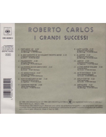 I GRANDI SUCCESSI IN ITALIANO