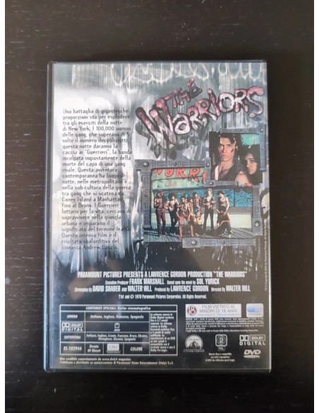 I GUERRIERI DELLA NOTTE DVD NUOVO CODICE DVD