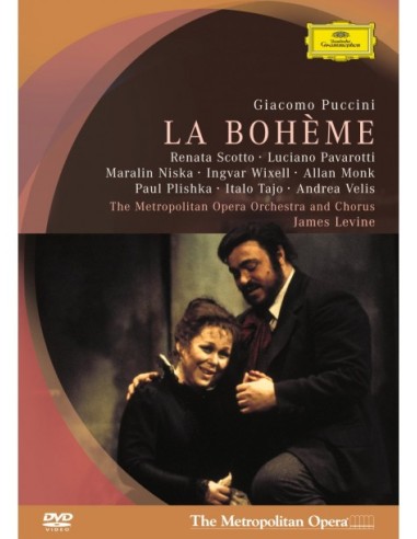 LA BOHEME DVD LUCIANO PAVAROTTI - RENATA SCOTTO THE METROPOLITAN OPERA