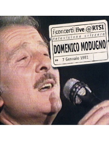 Domenico Modugno - Live@RTSI CD