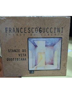 STANZE DI VITA QUOTIDIANA CD EDITORIALE STRADE DI LIBERTA FRANCESCO GUCCINI