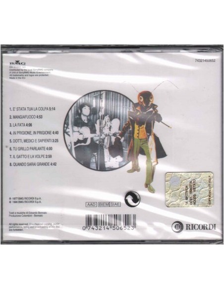 Burattino senza fili EDOARDO BENNATO CD