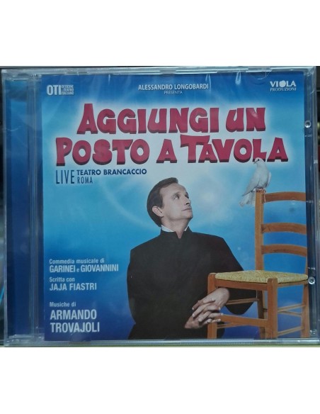 AGGIUNGI UN POSTO A TAVOLA CD RIEDIZIONE CON GIANLUCA GUIDI TEATRO BRANCACCIO ROMA LIVE