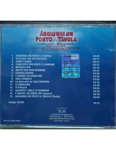 AGGIUNGI UN POSTO A TAVOLA CD RIEDIZIONE CON GIANLUCA GUIDI TEATRO BRANCACCIO ROMA LIVE 2