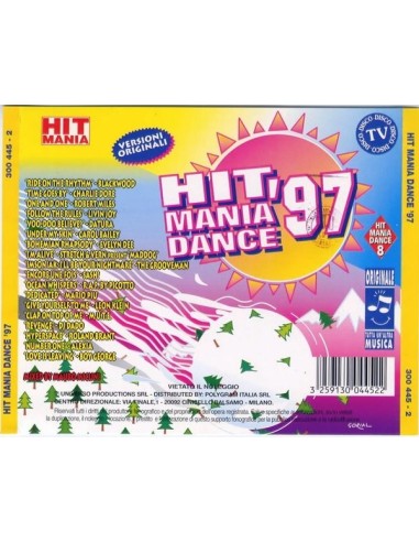Hit Mania Dance '97 CD