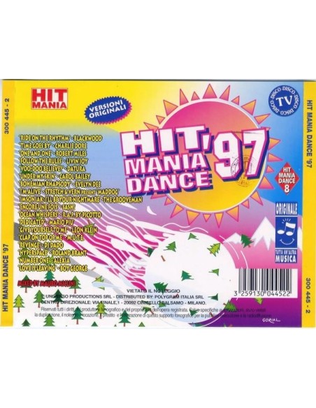 Hit Mania Dance '97 CD