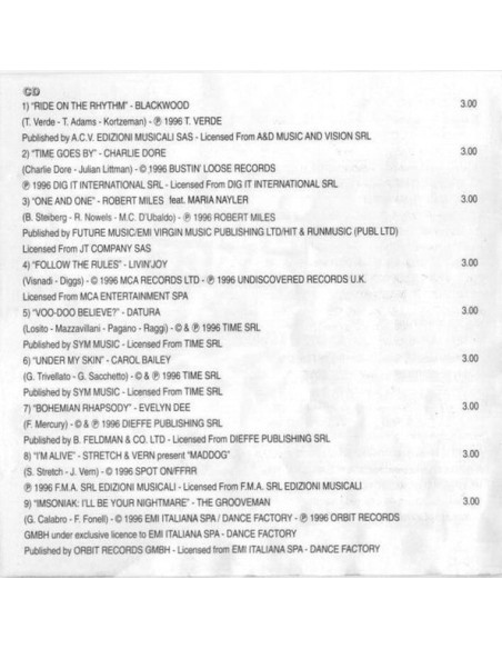 Hit Mania Dance '97 CD