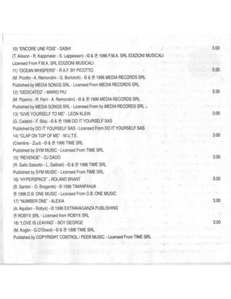 Hit Mania Dance '97 CD