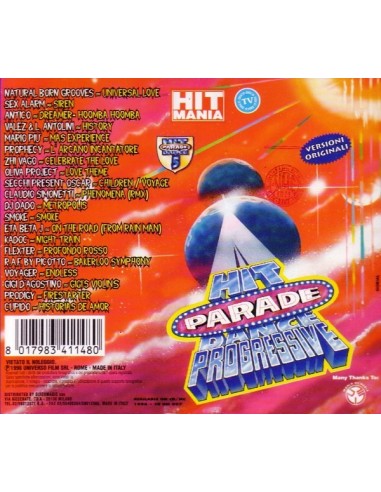 Hit Parade Dance Progressive 1997 CD