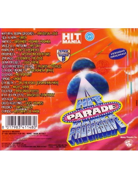 Hit Parade Dance Progressive 1997 CD