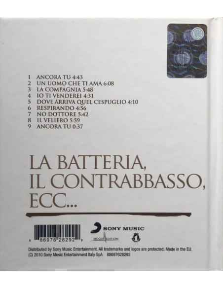 Lucio Battisti – La Batteria, Il Contrabbasso, Ecc...CD MOGOL EDITION