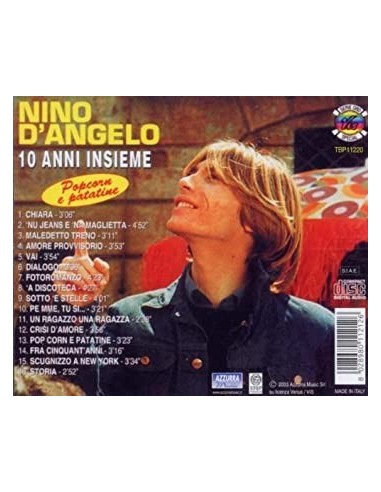 Nino D'Angelo – 10 Anni Insieme - CD